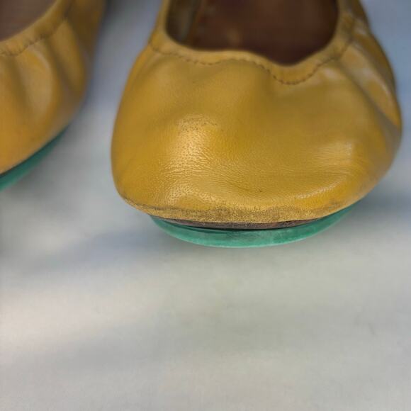 Tieks by Gavrieli Shoes Womens Size 9 Camel Leather Ballet Flats Comfort Casual - Picture 2 of 11